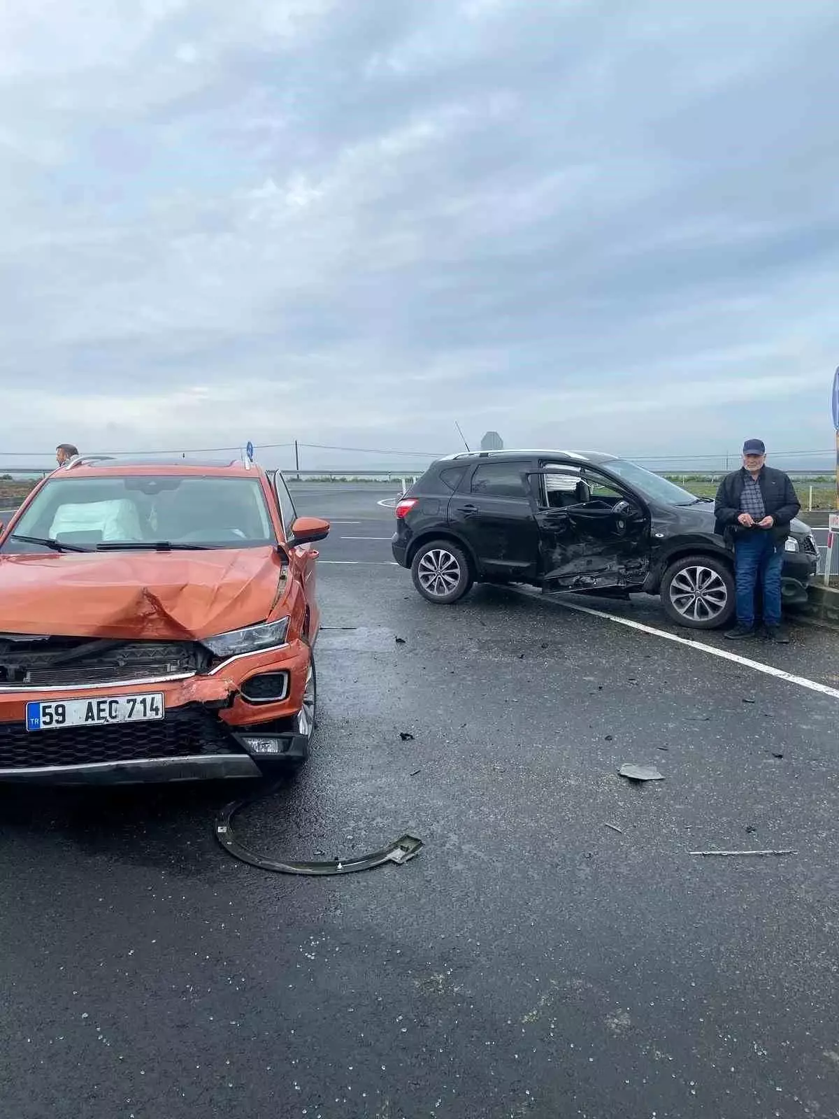 Tekirdağ'da Kaza 4 Kişiyi Yaraladı