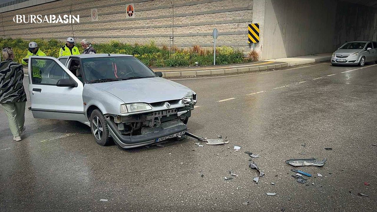 İznik'te kaza: 1 kişi yaralandı.