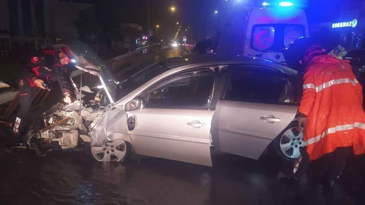 Kahramanmaraş'ta kaza: 2 kişi yaralı