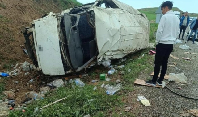 Diyarbakır'da kaza: 1 kişi hayatını kaybetti, 1 kişi yaralandı