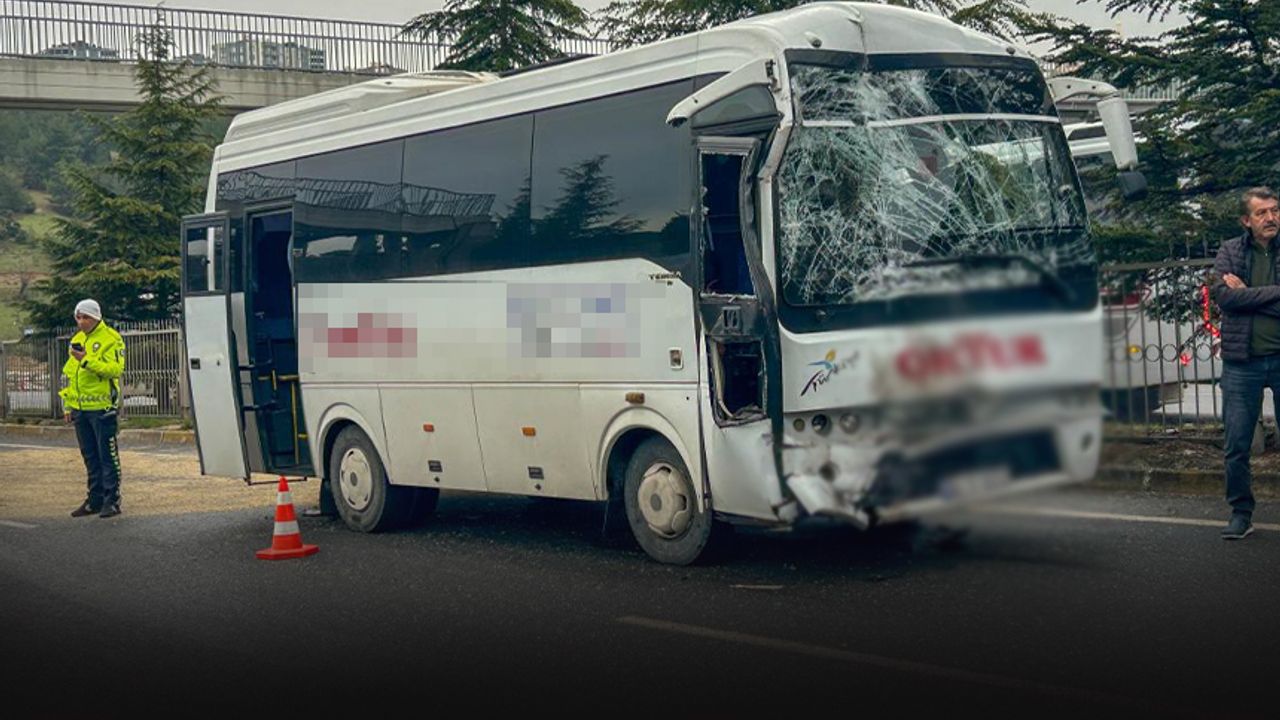 İşçi taşıma aracı kaza yaptı... Çok sayıda yaralı mevcut!