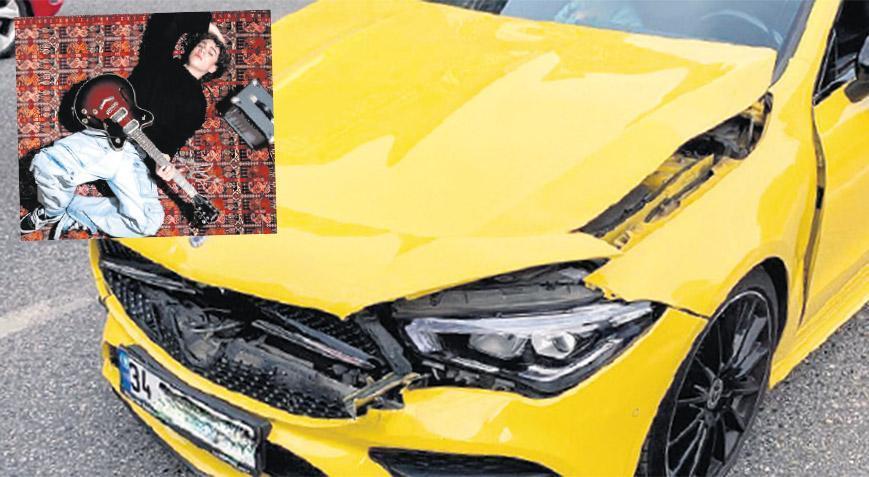 Klip çekimi sırasında beklenmedik bir kaza