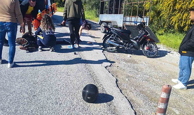 Manavgat'ta motosiklet kaza geçirdi: 1 kişi yaralandı - Haberler