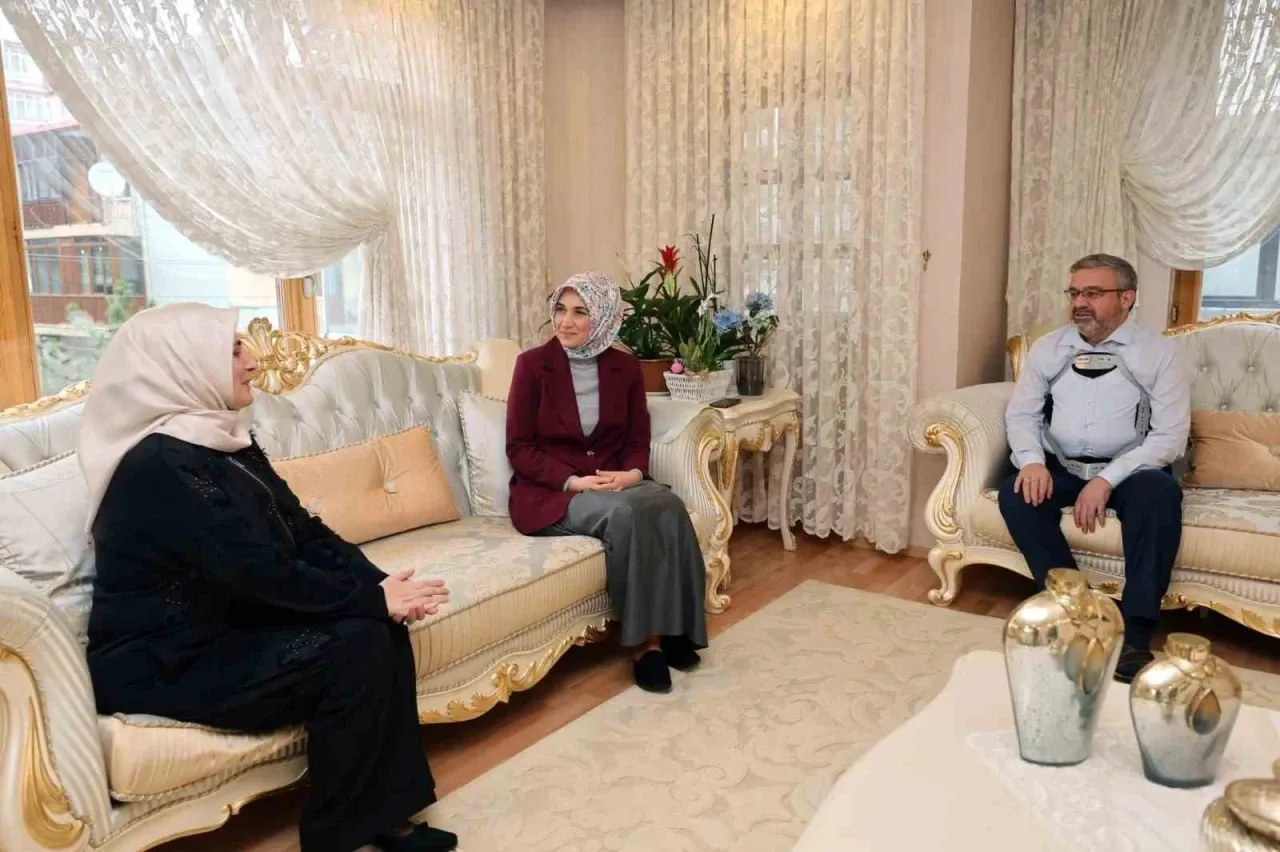 Milletvekilinin yaşadığı kaza sonrası yapılan geçmiş olsun ziyareti