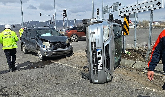Trafik Kazası Ardahan'da Meydana Geldi: 1 Kişi Yaralı