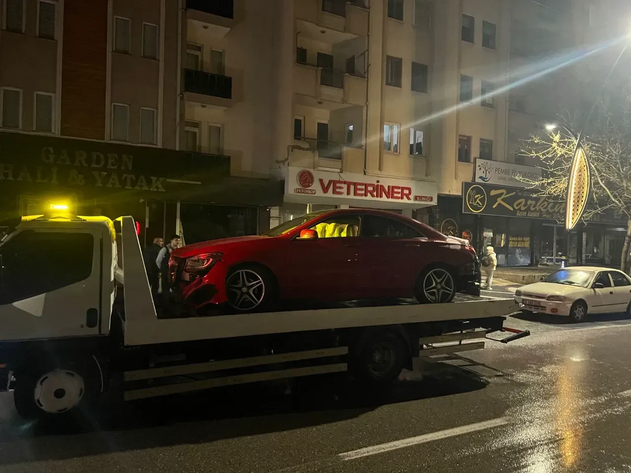Karanlık Saatte Korkunç Trafik Olayı!