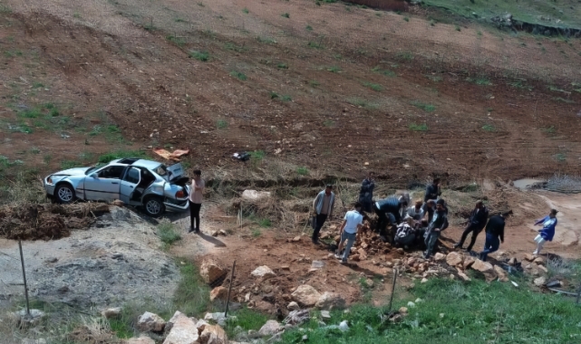 Trafik kazası Kurtalan'da meydana geldi.