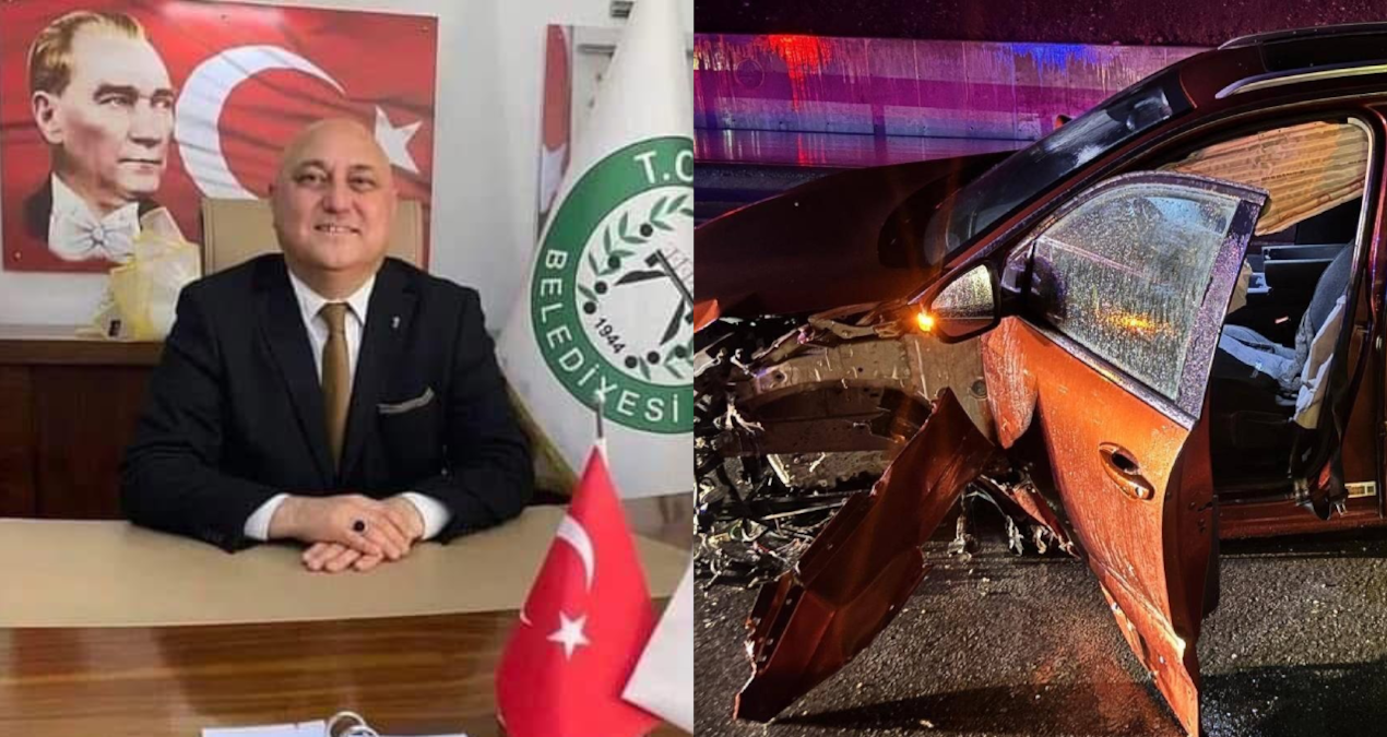 CHP'li Belediye Başkanı Kaza Yaptı