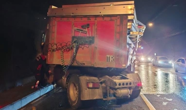 Osmaniye'de tünelden kaza haberi
