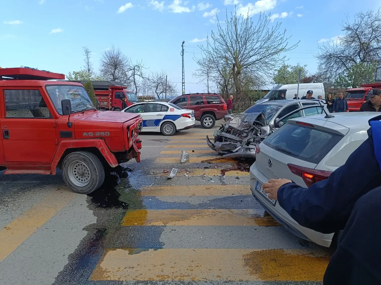 Giresun'da Kaza Sonucu 1 Kişi Hayatını Kaybetti, 1 Kişi Yaralandı