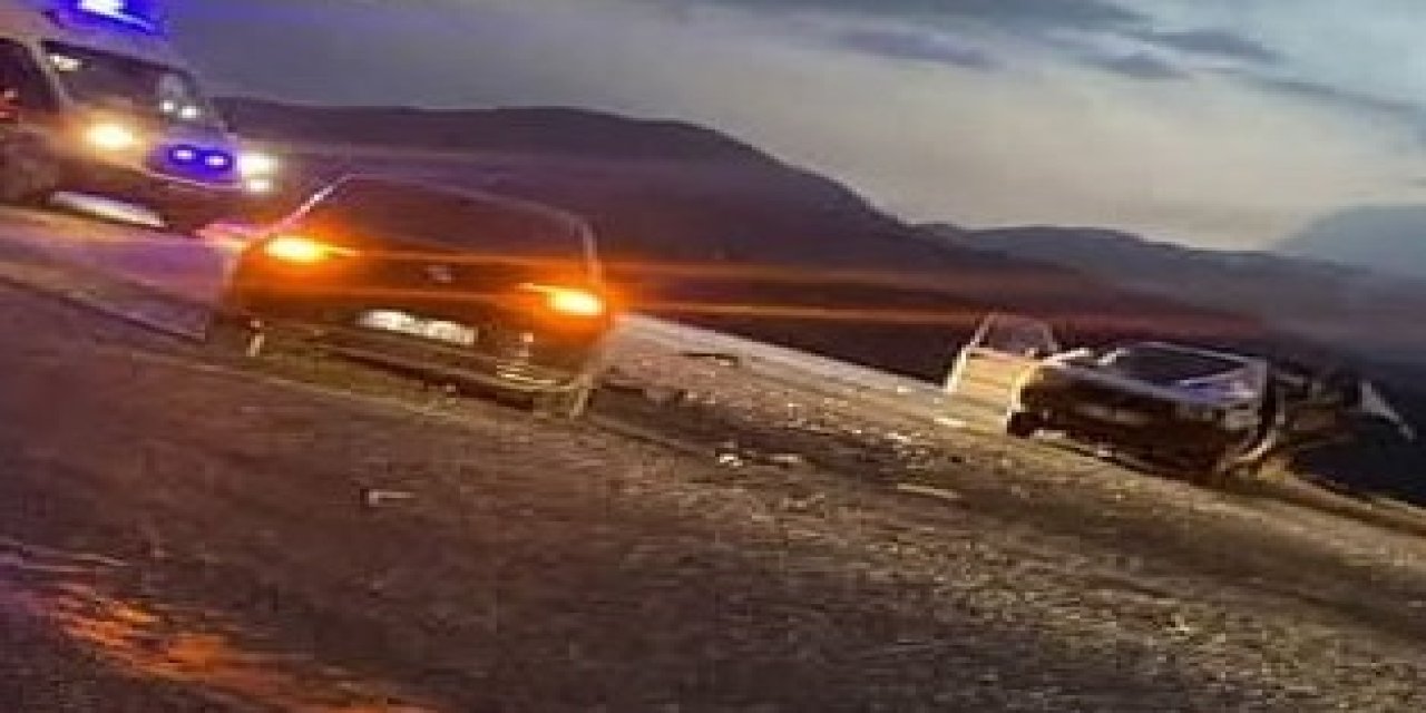 Malatya'da trajik kaza: 1 kişi hayatını kaybetti, 3 kişi yaralandı.