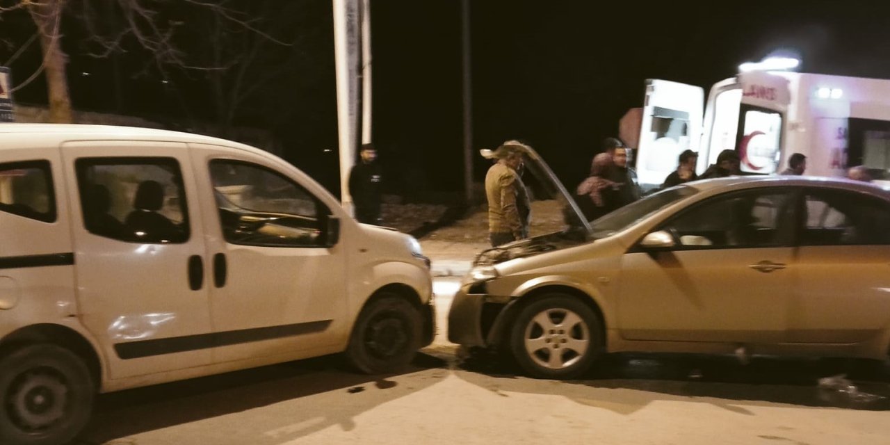 Akçadağ’da trafik olayı: 4 kişi yaralı.