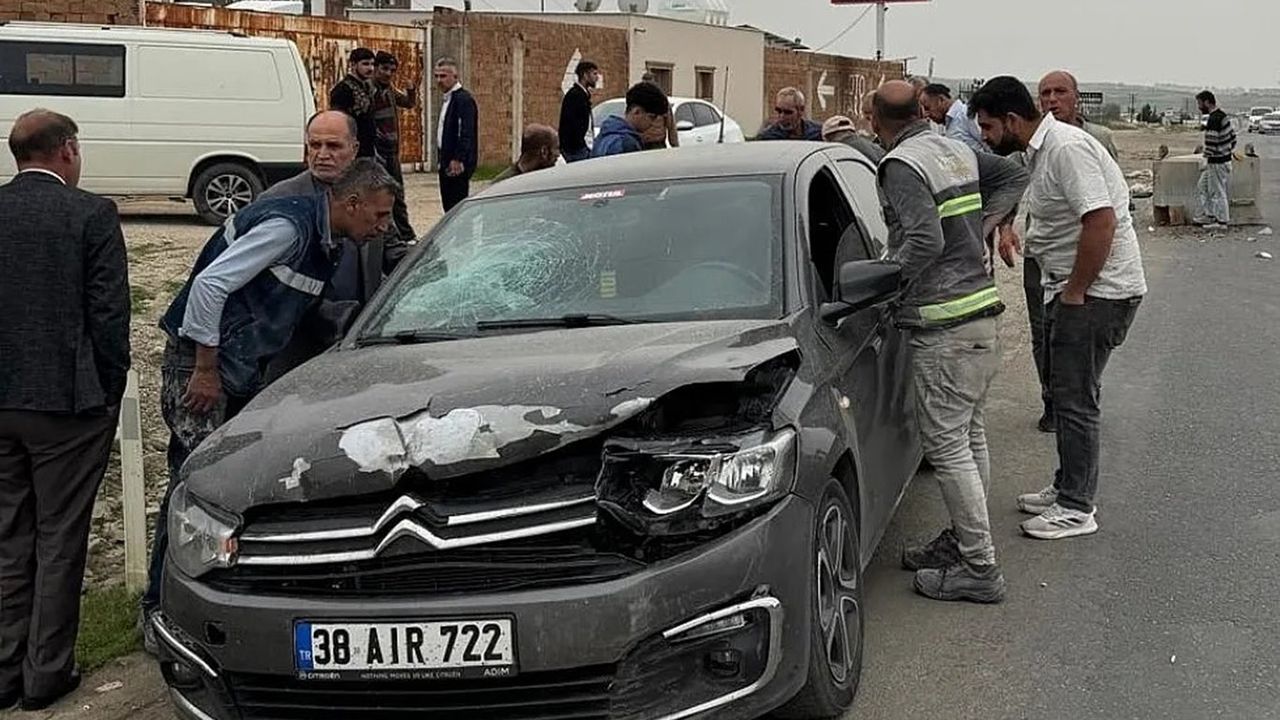 Batman-Siirt yolu üzerinde trafik kazası oldu.