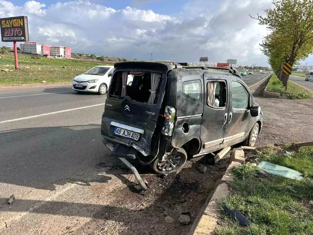 Şanlıurfa’da trafik kazasında 1 kişi yaralandı.