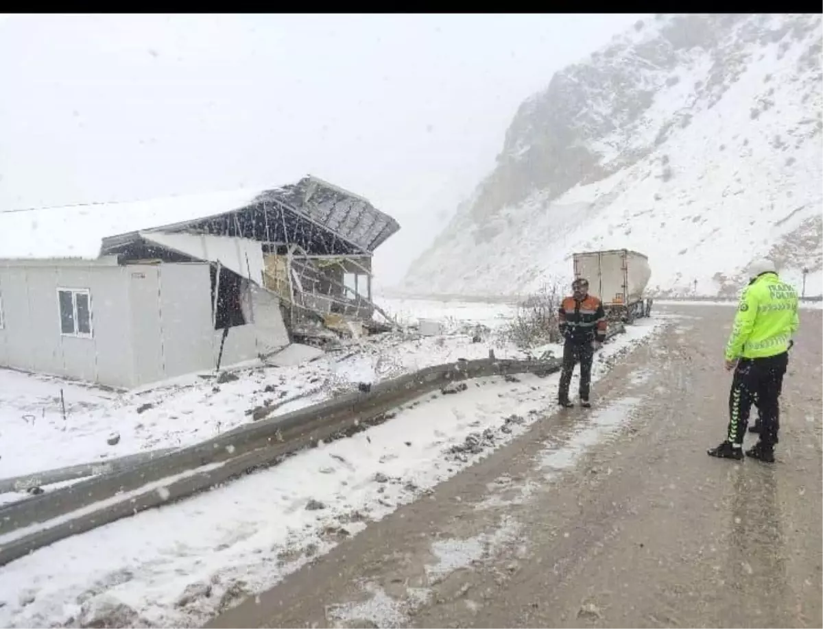 Bayburt'ta Kamyon Kazası