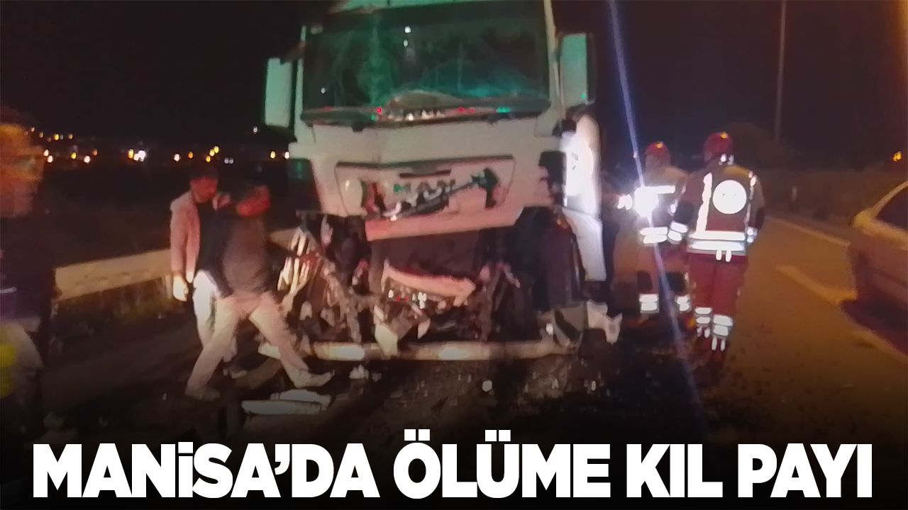 Kırkağaç Yeni Kavun Kavşağında Kaza: 1 Kişi Yaralandı