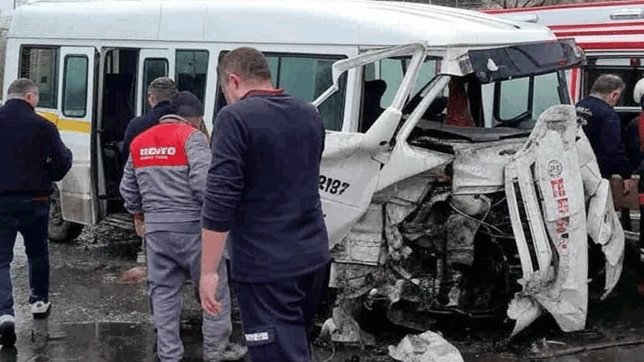 Kütahya'da meydana gelen trafik kazasında 9 kişi yaralandı.