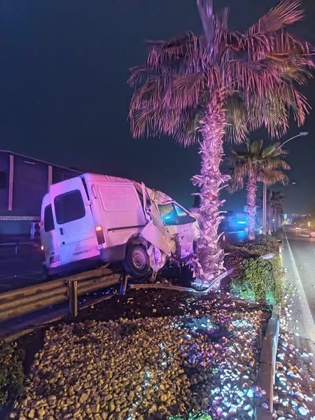Denizli'de korkutan kaza! 1 yaralı
