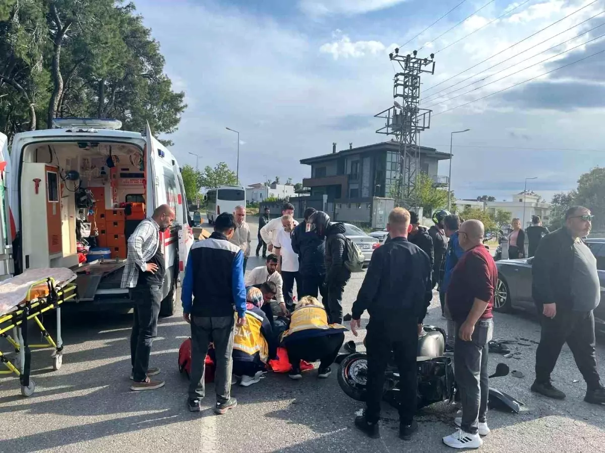 Manavgat'ta Kaza: 1 Kişi Yaralandı