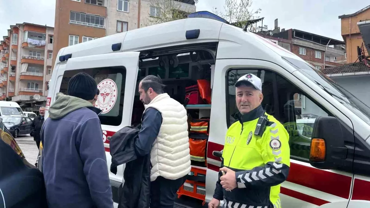Ünye'de Trafik Kazası: 1 Yaralı