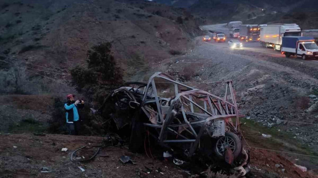 Bingöl'de trafik kazası: Olay yerinde hayatını kaybetti