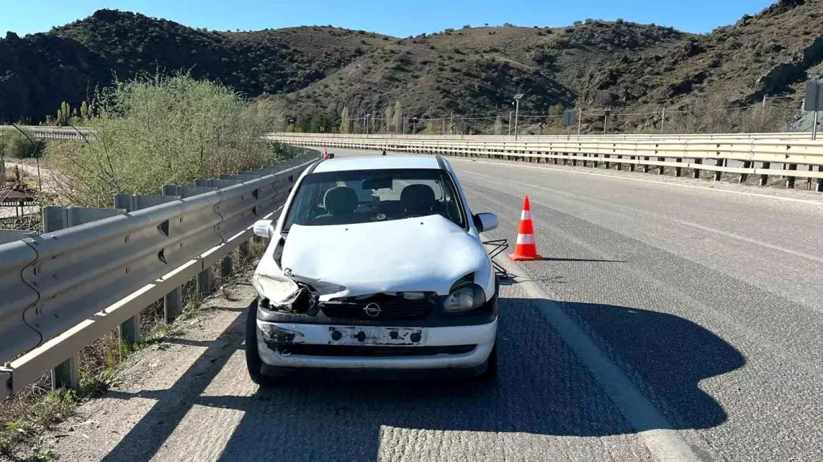 Kırıkkale'de Trafik Kazası: 1 Yaralı