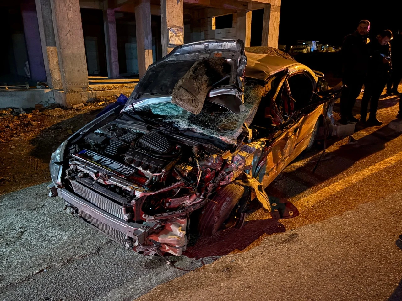 Sivas'ta Trafik Kazası: 1 Yaralı