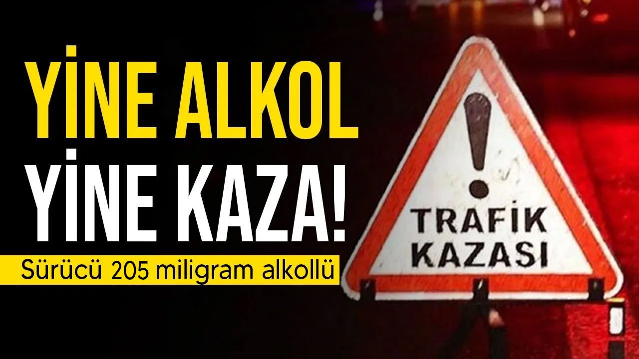 Yenierenköy'de alkollü ATV sürücüsü kaza yaptı