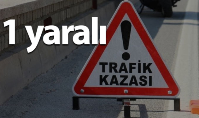 Karaman'da Trafik Kazası: 1 Kişi Yaralandı