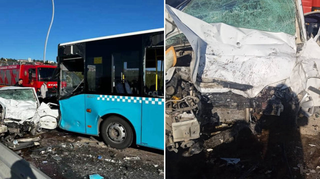 Diyarbakır'da yolcu otobüsüyle otomobil çarpıştı: Bir kişi öldü 4 kişi yaralandı