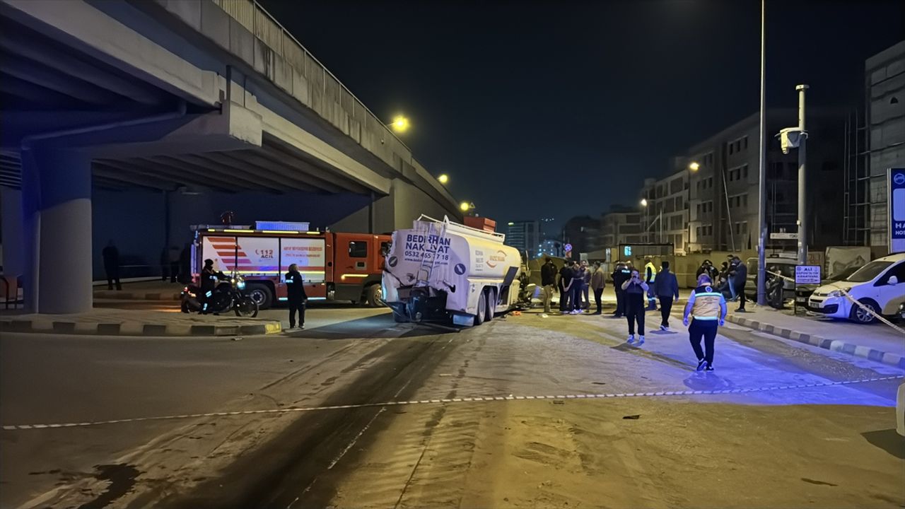 Hatay'da trafik kazasında 1 kişi öldü, 1 kişi yaralandı