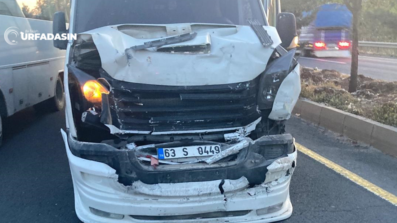 Şanlıurfa'da 3 İşçi Servisi Kaza Yaptı; 18 İşçi Yaralandı