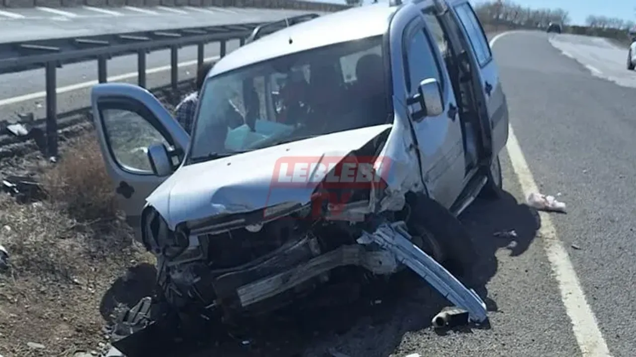 Ankara Yolunda Zincirleme Kaza: 2 Yaralı