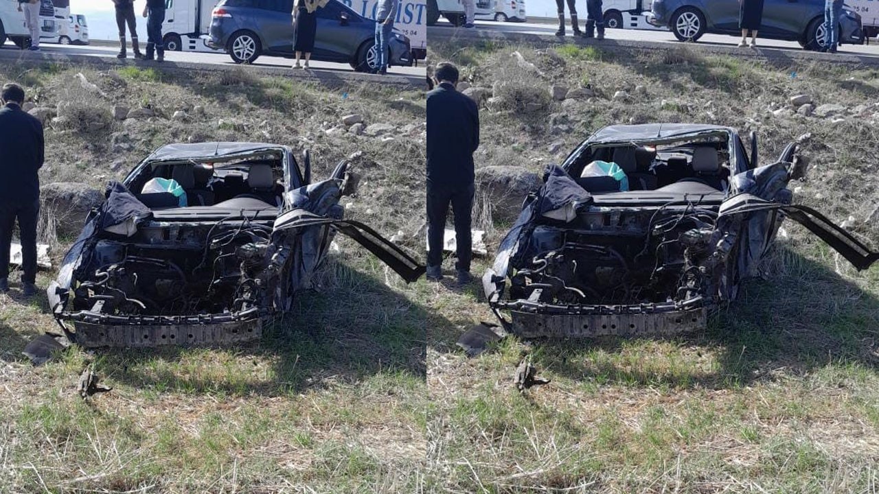Ankara'da trafik kazası! 1 yaralı