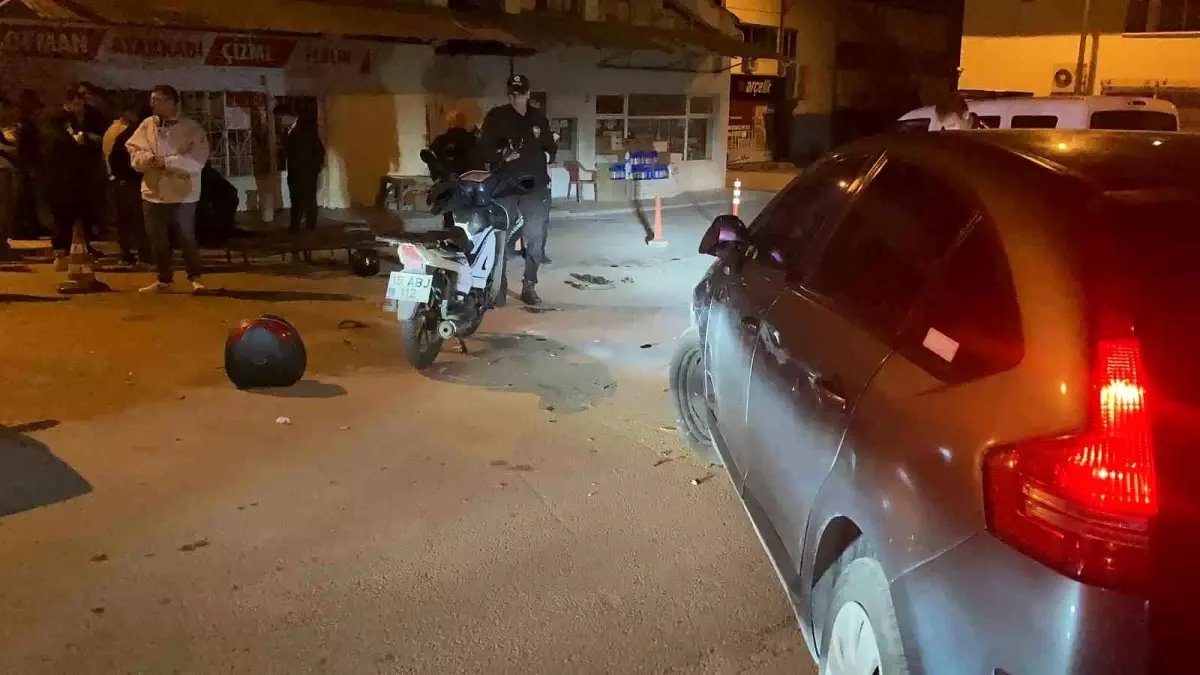 Burdur'da Motosiklet Kazası: Bir Yaralı