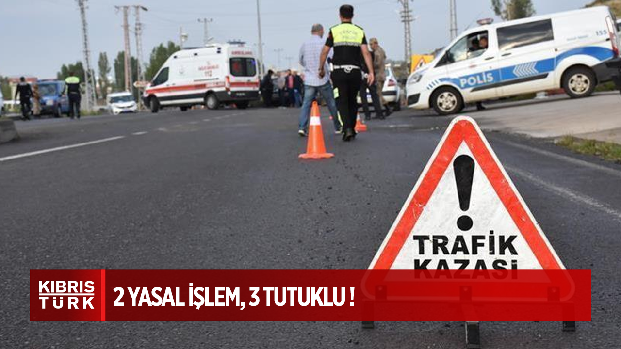 Dört trafik kazasında şans eseri yaralanan yok