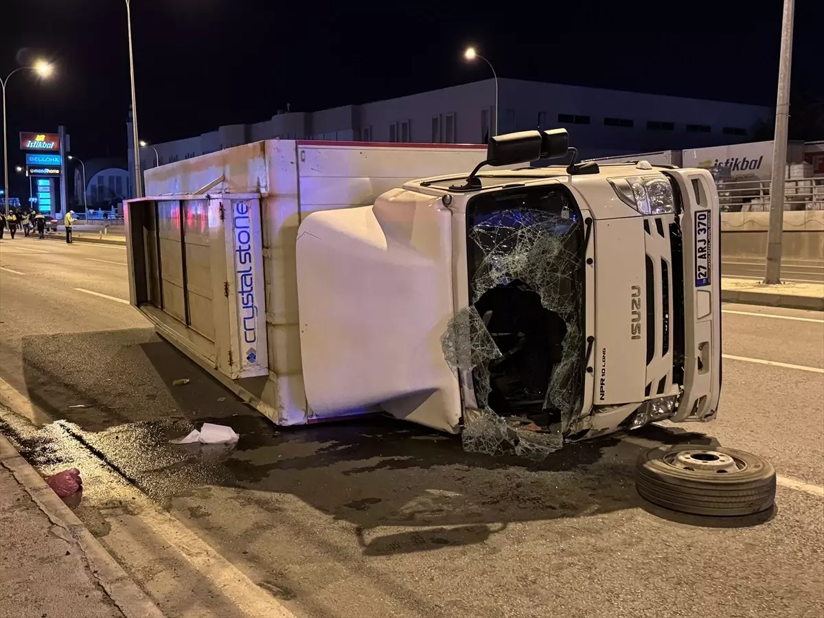 Kahramanmaraş'ta Trafik Kazası: 1 Yaralı