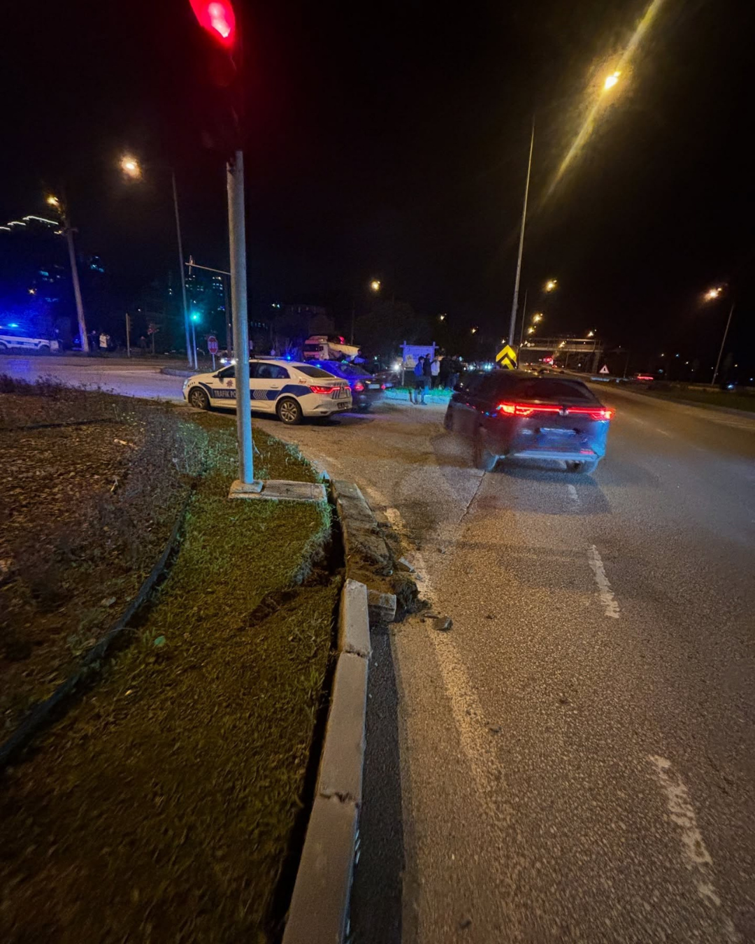 Dolunay Mahallesi’nde Trafik Kazası: 1 Yaralı
