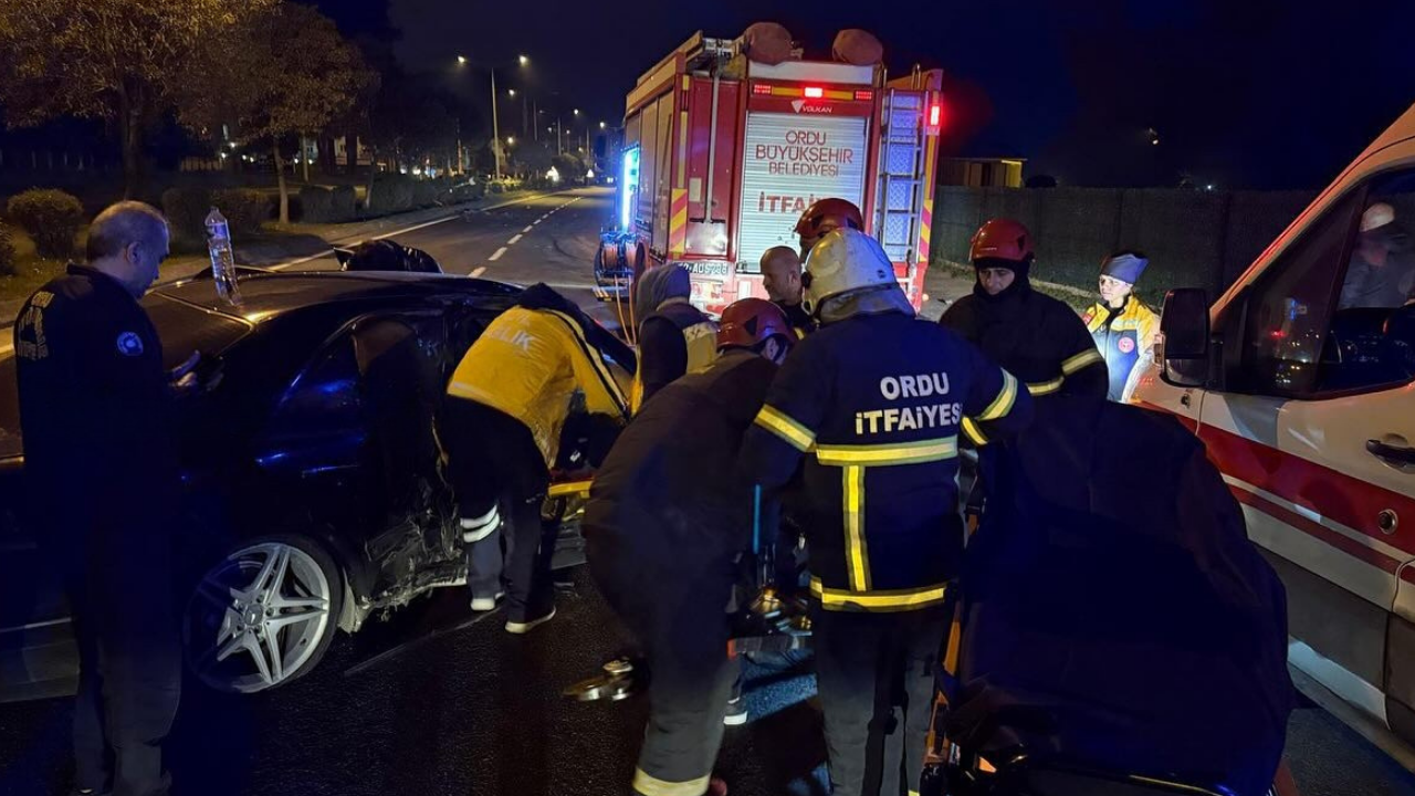 Fatsa’da Trafik Kazası: 1 Kişi Yaralandı