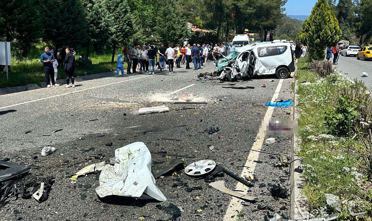 Marmaris’te meydana gelen trafik kazasında hayatını kaybedenlerin sayısı ikiye yükseldi