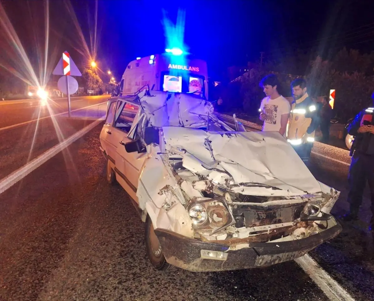 Mersin'de Trafik Kazası: 1 Ölü