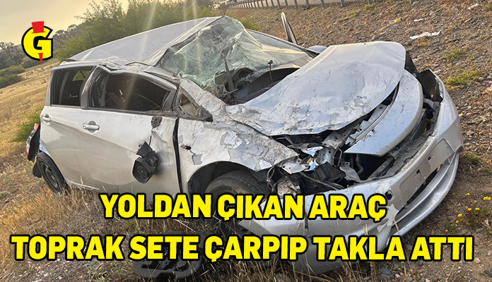 Lefkoşa – Güzelyurt ana yolunda trafik kazası….İki kişi yaralandı
