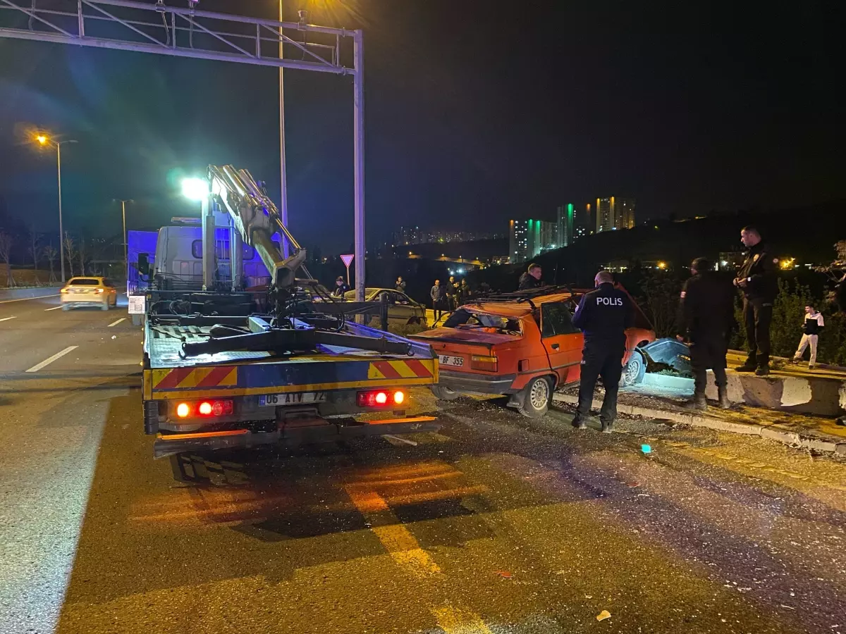 Mamak'ta Trafik Kazası: 6 Yaralı