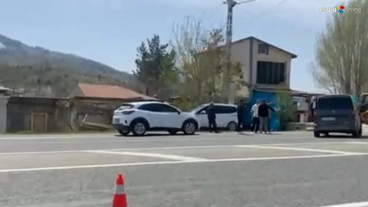 Elazığ-Diyarbakır Karayolunda Trafik Kazası: 4 Kişi Yaralandı!