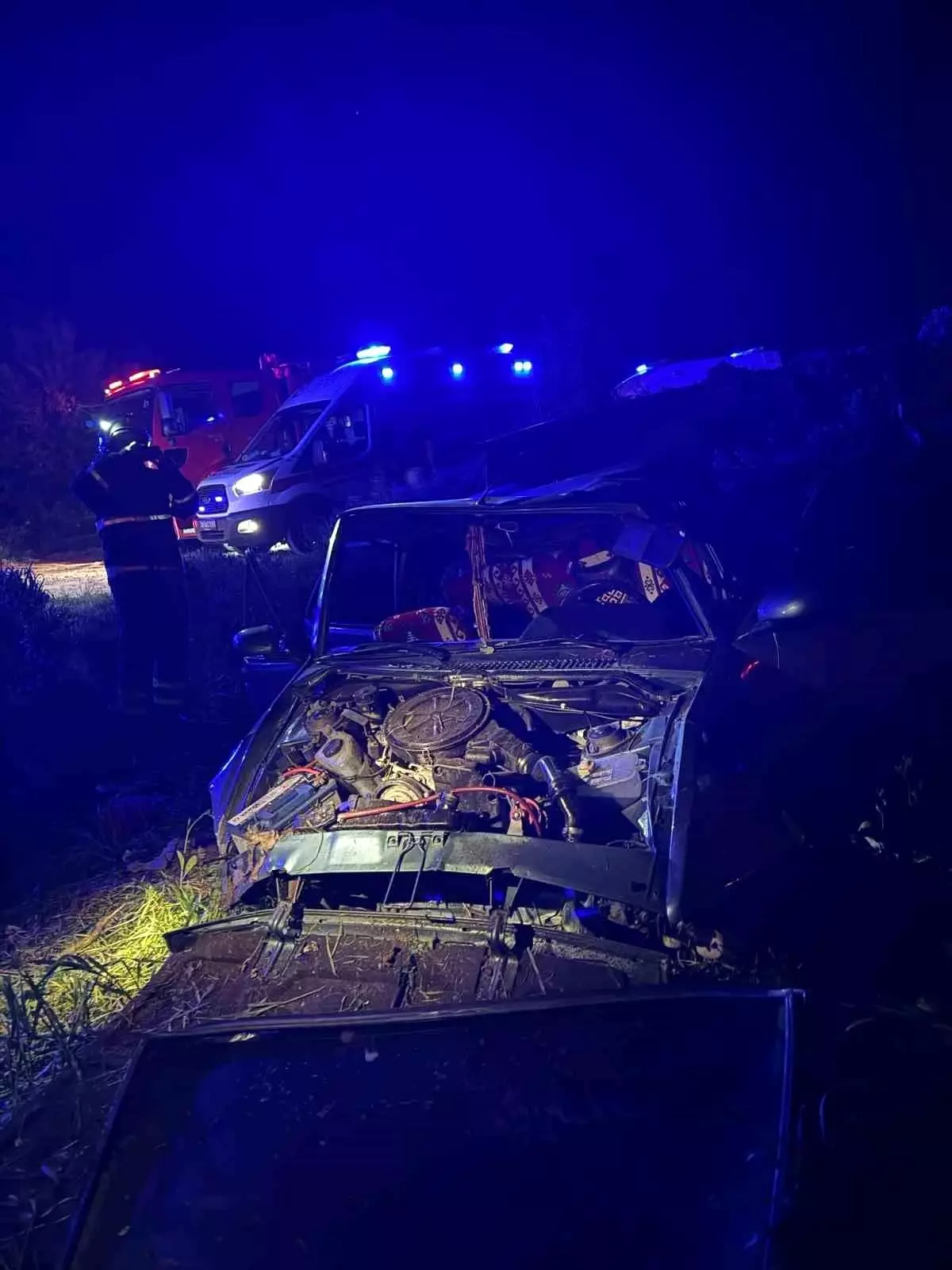 Kırklareli'nde Trafik Kazası: İki Yaralı