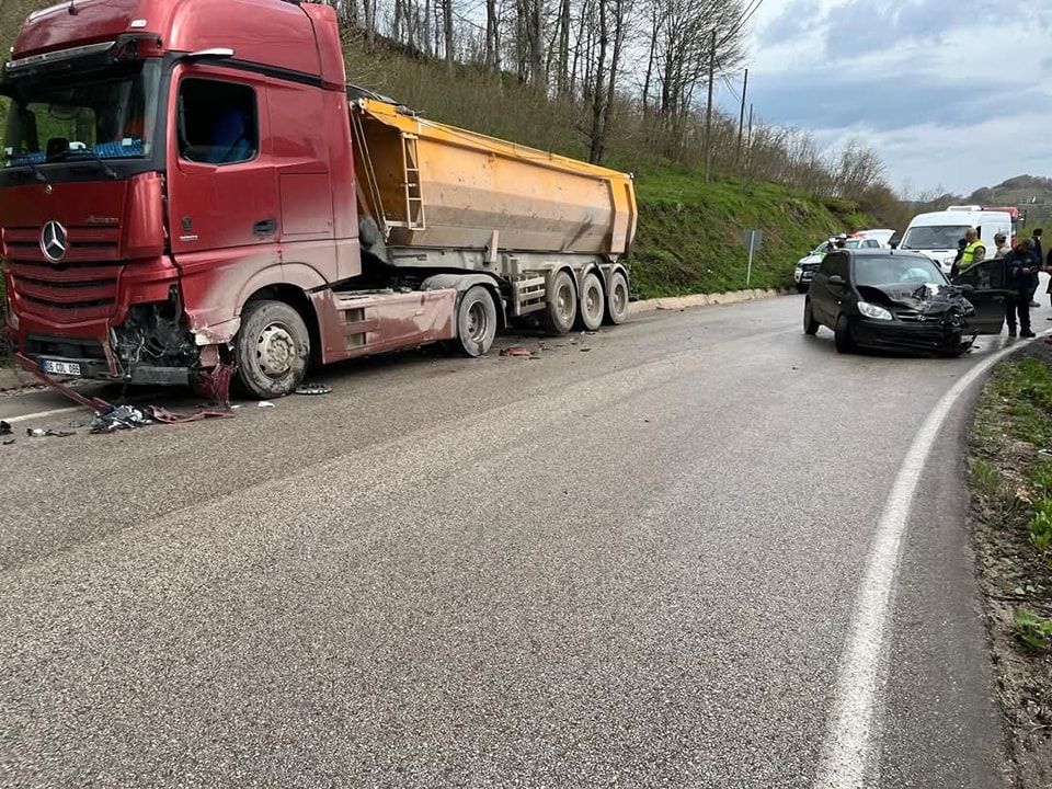 Aybastı-Perşembe Yaylası Yolunda Trafik Kazası