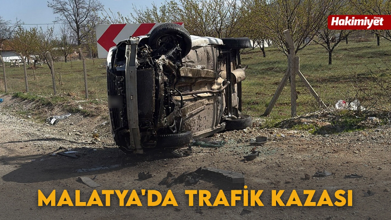 Malatya'da trafik kazası