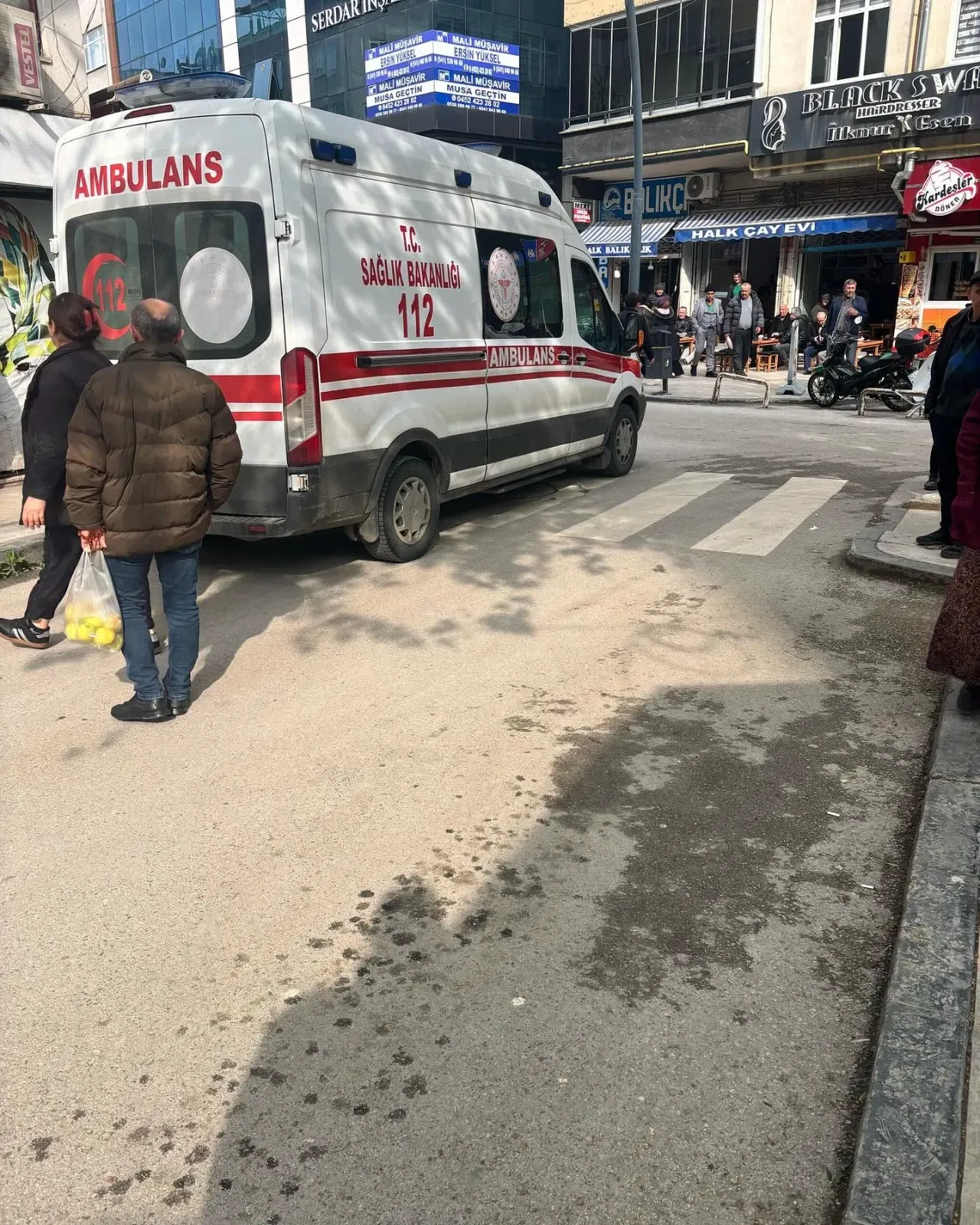 Fatsa'da Dere Üstü Mevkiinde Yaralamalı Trafik Kazası