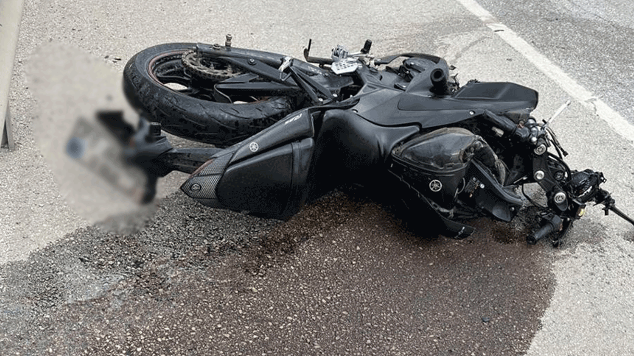 Kırıkkale'de trafik kazası: Motosikletle otomobil çarpıştı