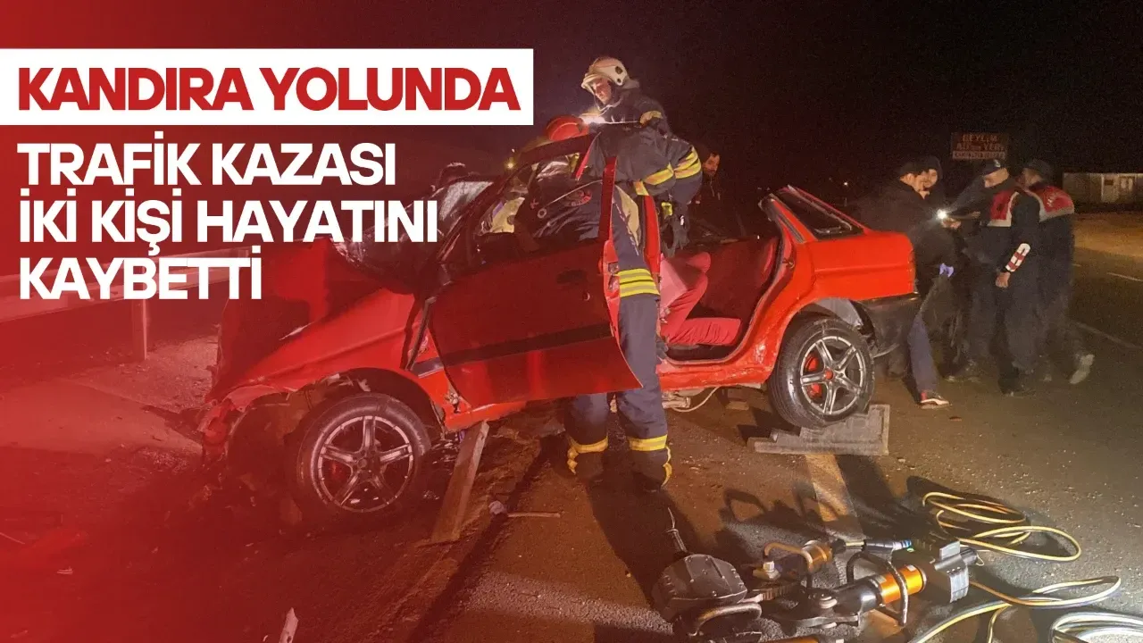 Kocaeli-Kandıra Yolu'nda Trafik Kazası: İki Kişi Hayatını Kaybetti